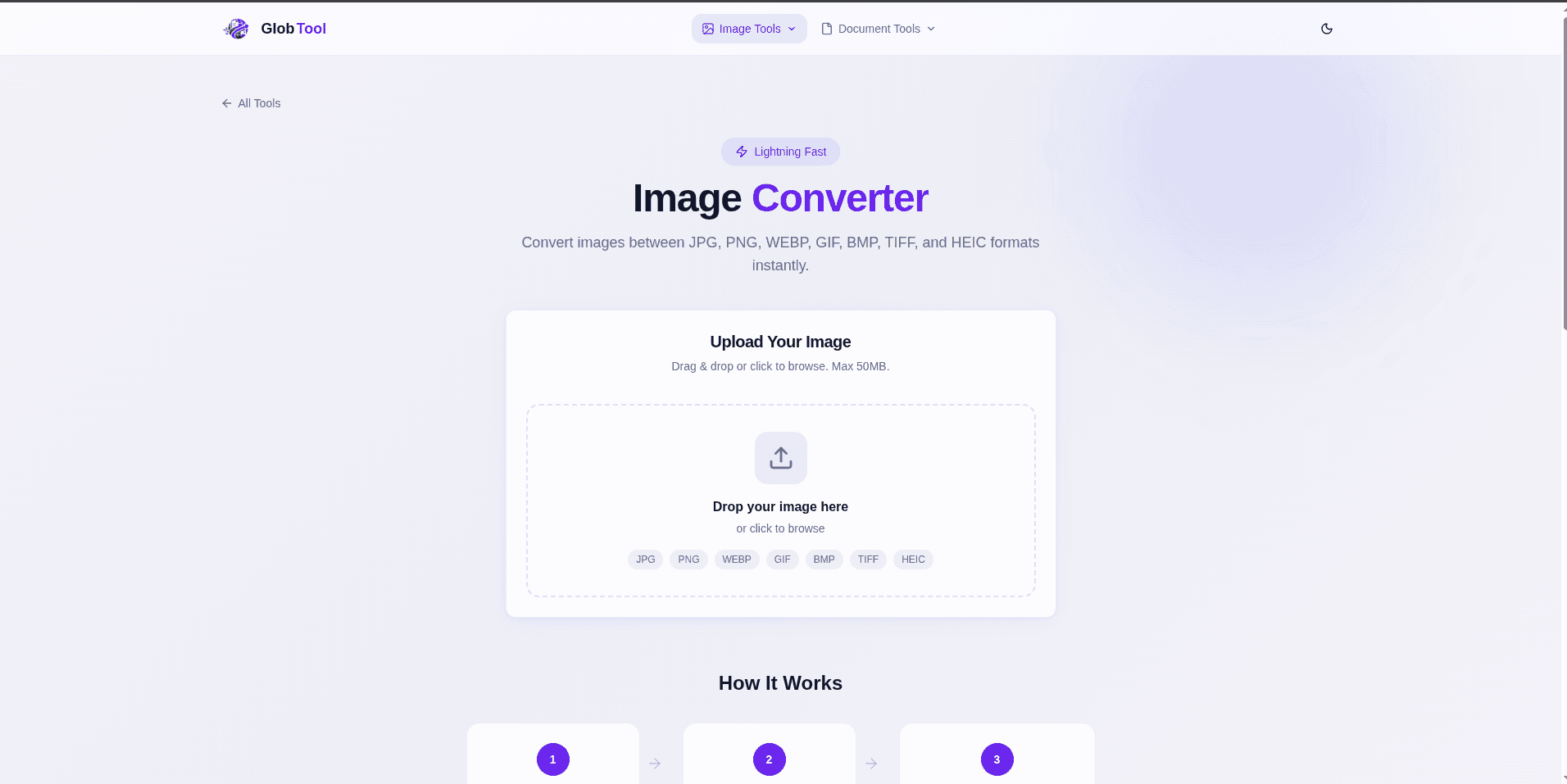 GlobTool screenshot 2